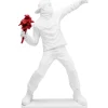 Figurine décorative Street Art Bouquet blanc 67cm>KARE Design Online