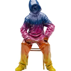 Figurine décorative Street Art Boy Rainbow 36cm>KARE Design Outlet