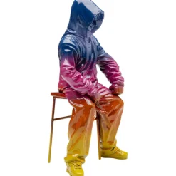 Figurine décorative Street Art Boy Rainbow 36cm>KARE Design Outlet