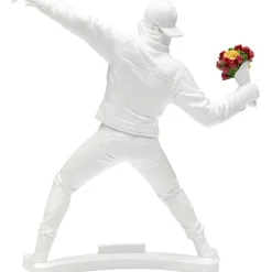 Figurine décorative Street Art Bouquet blanc 27cm><noscript><img width=
