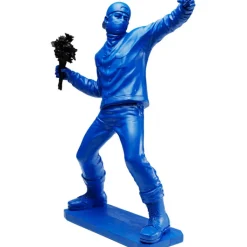 Figurine décorative Street Art Bouquet bleu 67cm>KARE Design Discount