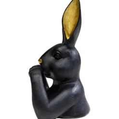 Figurine décorative Sweet Rabbit noir 23cm><noscript><img width=