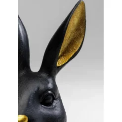 Figurine décorative Sweet Rabbit noir 23cm><noscript><img width=