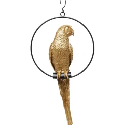 Figurine décorative Swinging Parrouge doré>KARE Design Clearance