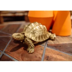 Figurine décorative Turtle doré PM>KARE Design Clearance