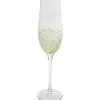 Flûte à champagne Confetti vert 26cm>KARE Design Outlet