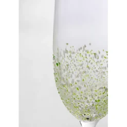 Flûte à champagne Confetti vert 26cm><noscript><img width=