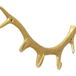 Garderobe murale Antler doré 35cm>KARE Design Discount