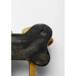 Garderobe murale Dog Family doré 31cm><noscript><img width=