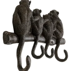 Garderobe murale Monkey Family 38cm>KARE Design New