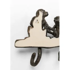 Garderobe murale Monkey Family 38cm><noscript><img width=