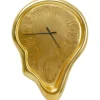 Horloge murale Big Drop doré 92x127cm>KARE Design Discount
