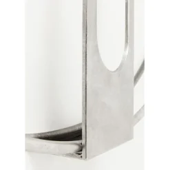 Horloge murale Clip argenté Ø60cm><noscript><img width=