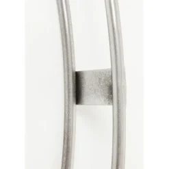 Horloge murale Clip argenté Ø60cm><noscript><img width=