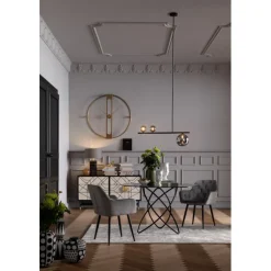 Horloge murale Clip Gold Ø107cm><noscript><img width=