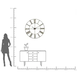 Horloge murale Factory 120cm><noscript><img width=