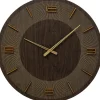 Horloge murale Levi marron Ø60cm>KARE Design Clearance