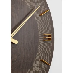 Horloge murale Levi marron Ø60cm><noscript><img width=