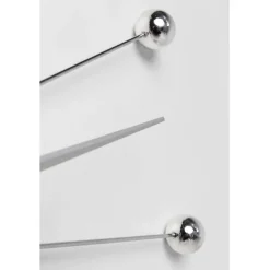 Horloge murale Like Umbrella Balls chromé><noscript><img width=