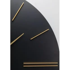 Horloge murale Luca noir Ø70cm><noscript><img width=