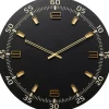Horloge murale Milk Bar noir Ø60cm>KARE Design New