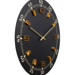 Horloge murale Milk Bar noir Ø60cm>KARE Design New