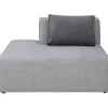 Infinity Elements méridienne gauche semi gris>KARE Design Online