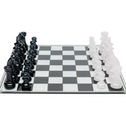 Jeu d échecs Chess transparent 60x60cm><noscript><img width=