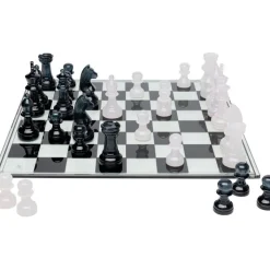 Jeu d échecs Chess transparent 60x60cm><noscript><img width=