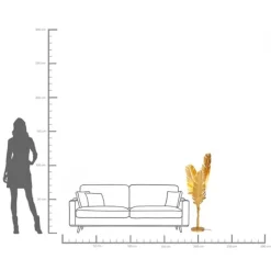 Lampadaire Akile 123cm><noscript><img width=