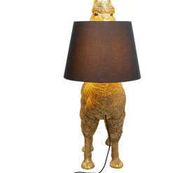 Lampadaire Alpaca doré 108cm>KARE Design Discount