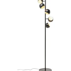 Lampadaire Calotta noir 5 180cm>KARE Design Discount