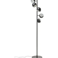 Lampadaire Calotta noir 5 180cm>KARE Design Discount