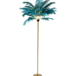 Lampadaire Feather Palm vert 165cm>KARE Design Outlet