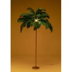 Lampadaire Feather Palm vert 165cm><noscript><img width=