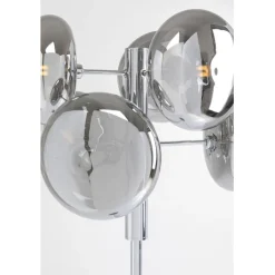 Lampadaire Headlight chromé 163cm><noscript><img width=
