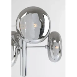 Lampadaire Headlight chromé 163cm><noscript><img width=