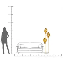 Lampadaire Supernova ambre><noscript><img width=