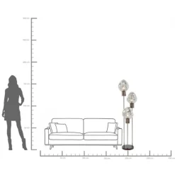 Lampadaire Supernova Smoky><noscript><img width=