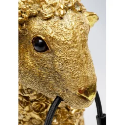 Lampe à poser Animal Flower Sheep doré 36cm><noscript><img width=