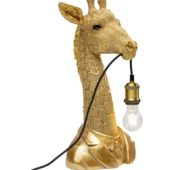 Lampe à poser Animal Giraffe doré 50cm><noscript><img width=