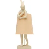 Lampe à poser Animal Rabbit champagne/peach 50cm>KARE Design New