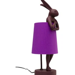Lampe à poser Animal Rabbit rouge/violet 50cm><noscript><img width=