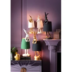 Lampe à poser Animal Rabbit noir 68cm>KARE Design Sale