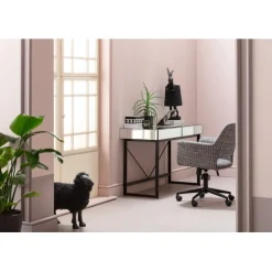 Lampe à poser Animal Rabbit noir 68cm><noscript><img width=