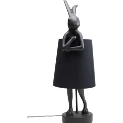 Lampe à poser Animal Rabbit noir 68cm><noscript><img width=