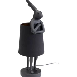 Lampe à poser Animal Rabbit noir 50cm><noscript><img width=