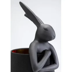 Lampe à poser Animal Rabbit noir 50cm><noscript><img width=