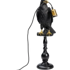 Lampe à poser Animal Sitting Crow noir mat 61cm><noscript><img width=