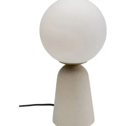 Lampe à poser Bollie beige 33cm><noscript><img width=